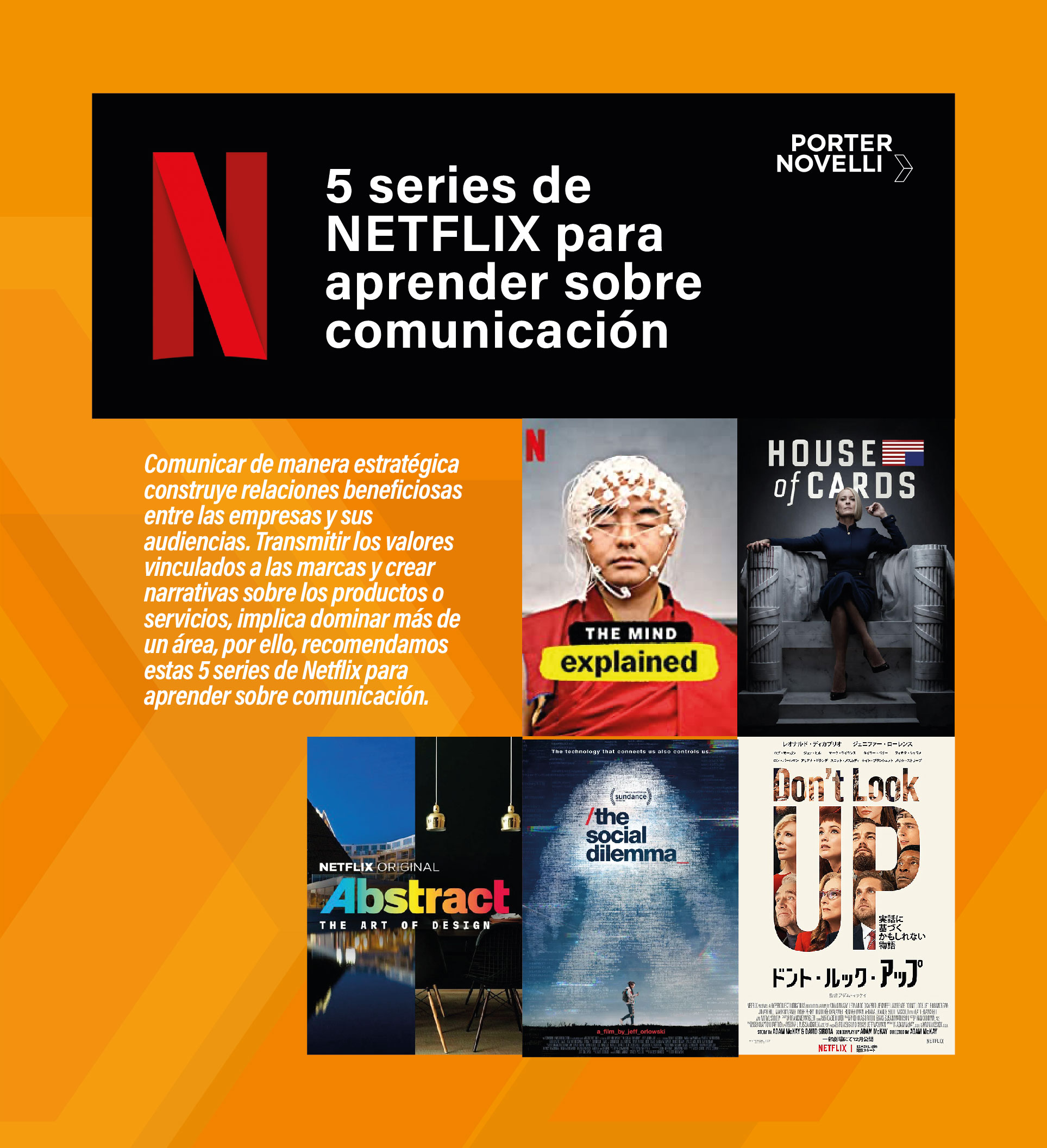 5 series de Netflix para aprender sobre comunicación